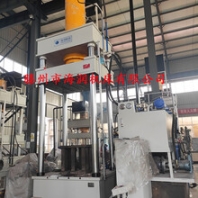 500T塑料井蓋模壓液壓機(jī)，玻璃鋼標(biāo)志樁模壓油壓機(jī)