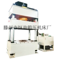 定制四柱液壓機(jī)500噸玻璃鋼風(fēng)道模壓油壓機(jī)