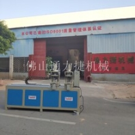 方管45度切角一次成型設(shè)備鐵方管沖90度角金屬切角機框架成型機