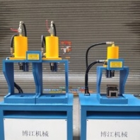 樓梯護欄打孔設備重型槽鋼沖孔機模具液壓沖大型角鋼切斷機切管機