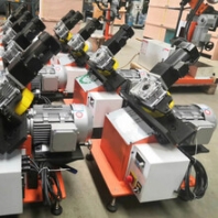 PB-10D電動(dòng)臺式金屬平板坡口機(jī)自動(dòng)送料條形鋼板刨邊銑邊機(jī)