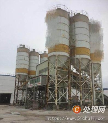 北京回收水泥罐二手?jǐn)嚢枵净厥臻e置水泥攪拌站拆除回收