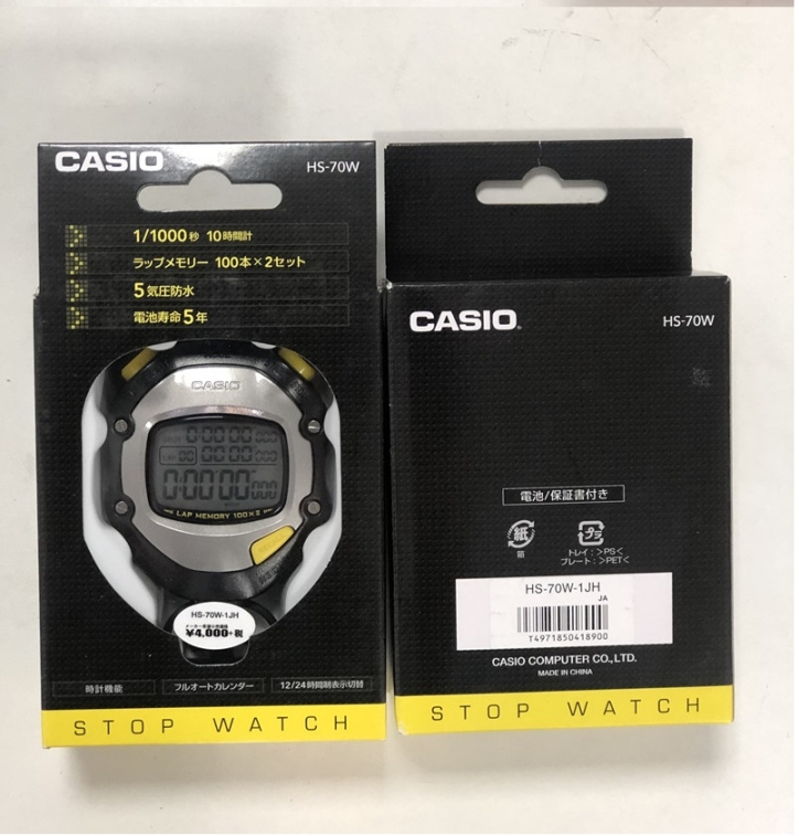 casio卡西歐秒表HS-70W-1DF