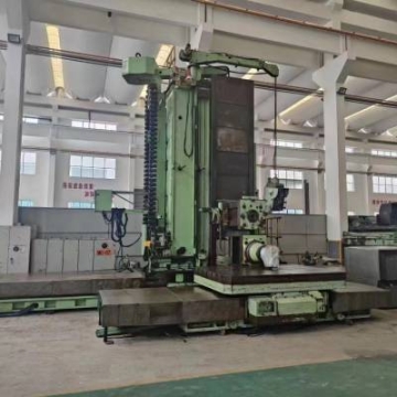 處理二手三菱MAF RS180BNC數(shù)控落地鏜銑床承重15000機床重量7000