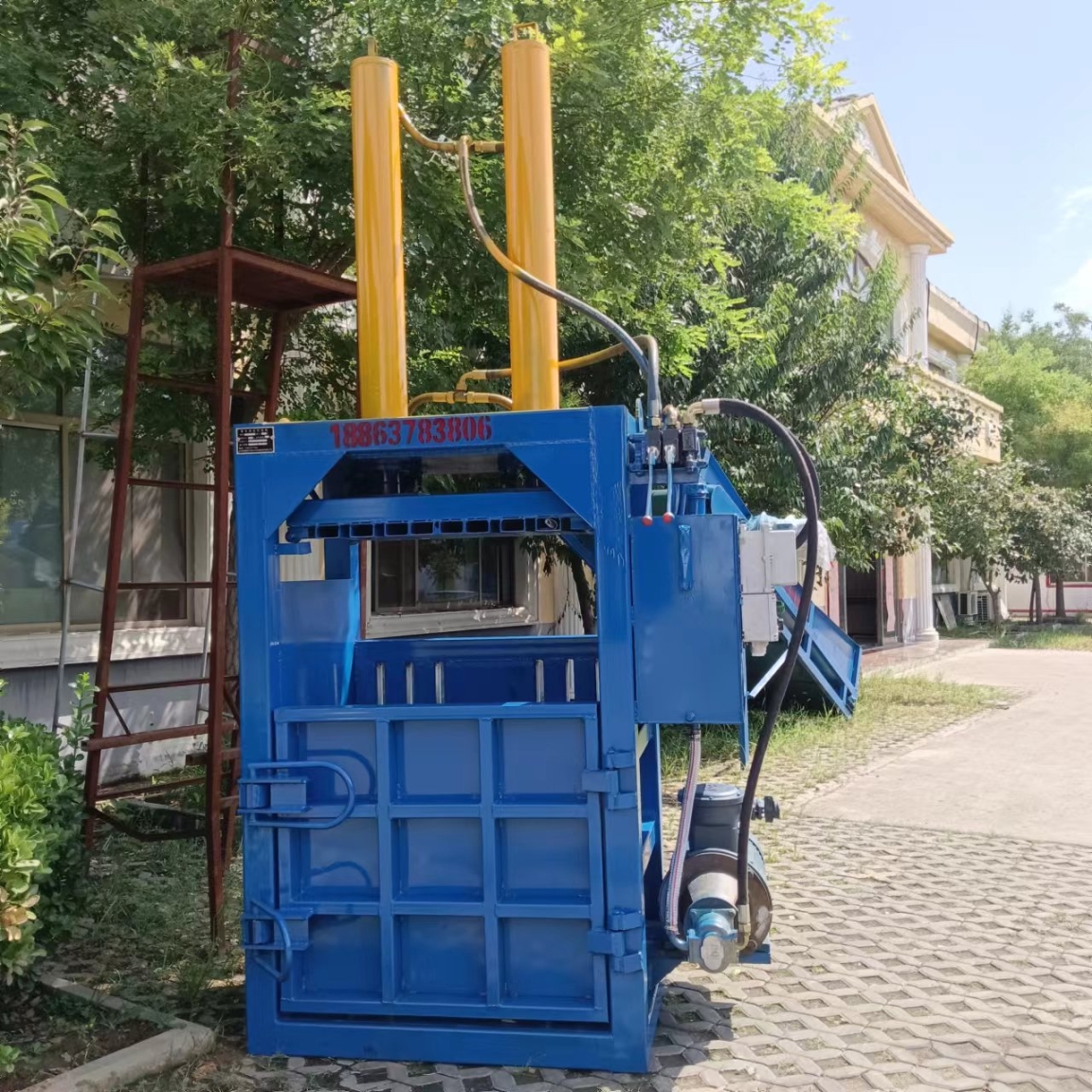 140噸全自動臥式液壓打包機廢紙打捆機