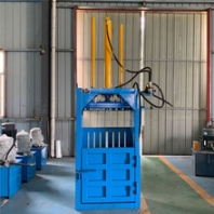 河北石家莊立式廢紙液壓打包機