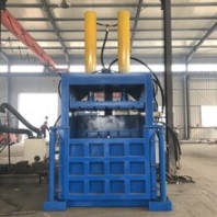 河南立式廢紙噸袋打包機電動廢紙液壓打包機廠家