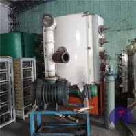 二手箱包鎖扣鉤扣鍍膜機(jī)臺(tái)州配深冷離子鍍鈦機(jī)膜層耐磨