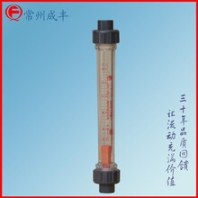 成豐儀表塑料管流量計測水大口徑標準型焊接式法蘭式