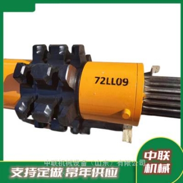 中聯(lián)機械72LL22鏈輪組件 外觀黃色噴塑鍛造軸組 機床高頻齒淬處理