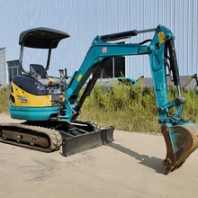 菏澤久保田微挖轉(zhuǎn)讓農(nóng)用二手小型挖掘機(jī)交易市場(chǎng)
