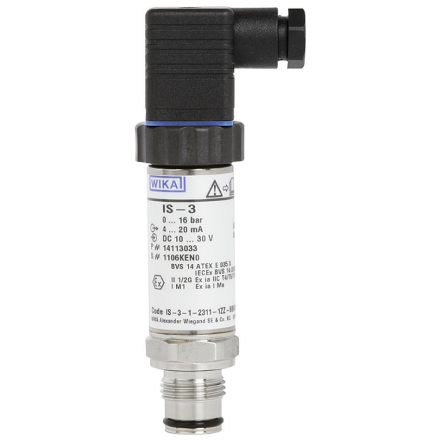 WIKAIS-3壓力變送器，用于危險(xiǎn)區(qū)域