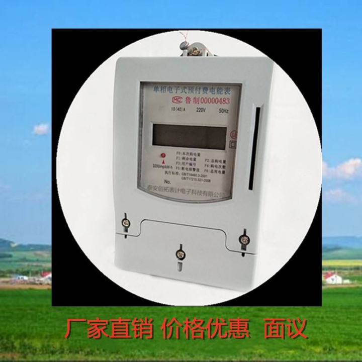 智能單相電表聯(lián)網(wǎng)電表微信支付電表泰安智能電表廠家預(yù)付費(fèi)智能電表報(bào)價(jià)
