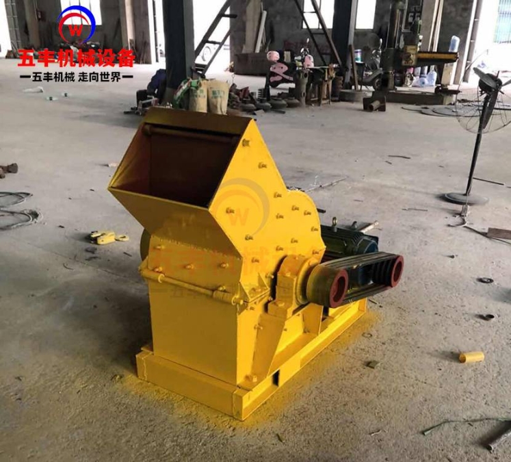五豐供應砂巖錘破制砂機錘式制砂生產(chǎn)線移動錘式碎石機WF-cdx錘頭耐磨