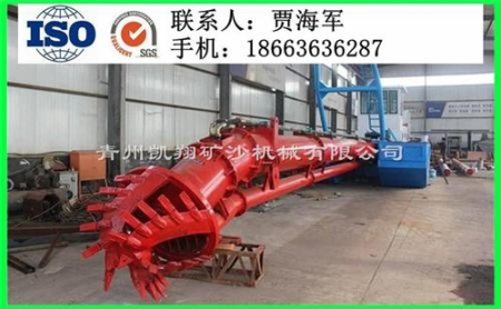 絞吸船凱翔礦沙機(jī)械圖青州絞吸船