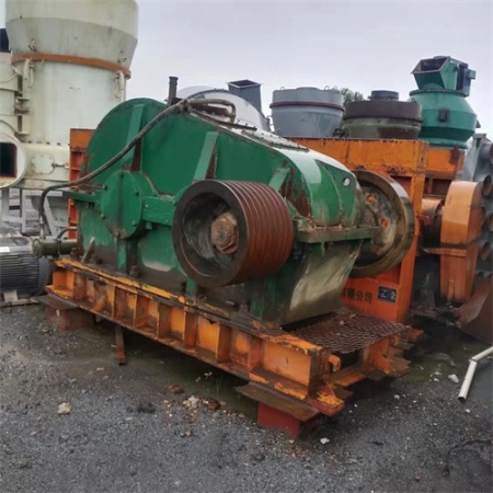 宇暉選礦用500x1200單電機(jī)對輥破碎機(jī)優(yōu)勢,單電機(jī)對輥