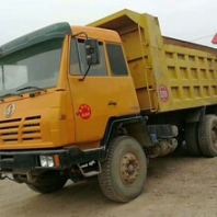 完工，急售多臺奧龍后八輪自卸車
