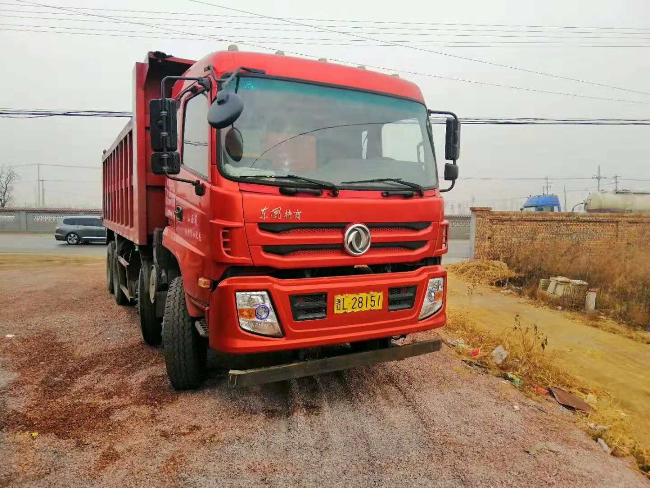 二手輕皮前四后八自卸車，特商，砂石王，大力神