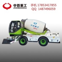 3.2方水泥攪拌車(chē)自上料水泥攪拌車(chē)中首重工