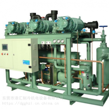 數(shù)控機床液壓油降溫 高壓沖床液壓油降溫用40HP水冷螺桿式冷水機