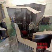 機(jī)床護(hù)罩 十年老廠質(zhì)量***華夏美創(chuàng)伸縮鈑金數(shù)控Y軸