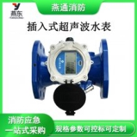 插入式超聲波水表大口徑遠(yuǎn)傳水表冷熱水485通訊流量計(jì)