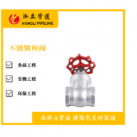 304不銹鋼閘閥管道開關(guān)內(nèi)螺紋自來水絲口水管水表前閥門4分6分1寸
