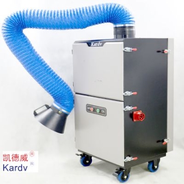 嘉興機床激光電焊車間煙塵吸塵器 凱德威焊煙機SH-112哪里買