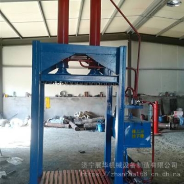 機床鐵屑液壓打包機 性能穩(wěn)定廢金屬打捆壓塊機