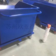 供應(yīng)西寧 銀川 太原 石家莊車間鐵屑車 加工中心廢料回收車 車床廢料收集車 歐亞德安裝指導(dǎo)