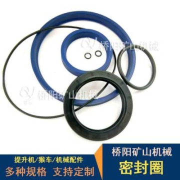 礦用盤型制動(dòng)密封圈塞桿通用 絞車剎車系統(tǒng)鍛造機(jī)械液壓油缸唇形件