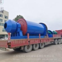 礦用選礦球磨機(jī) 大型軸承式滾筒制砂機(jī) 干式氧化鋁陶瓷溢流型磨粉機(jī)