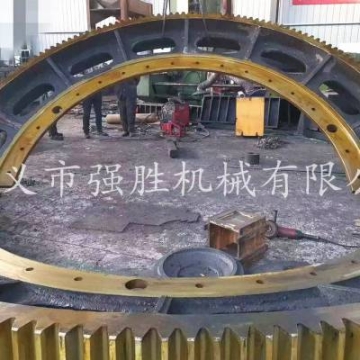 圓錐球磨機(jī)大齒輪 傳動件工業(yè)直齒輪斜齒輪配件加工