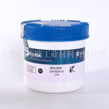 Chemours krytox GPL 206科慕潤滑油GPL 206全氟化軸承閥門密封件潤滑脂