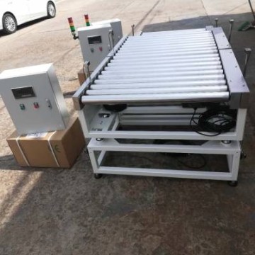 自動(dòng)滾筒秤 流水線(xiàn)稱(chēng)重輸送設(shè)備電子滾筒秤 動(dòng)力滾筒帶打印電子秤