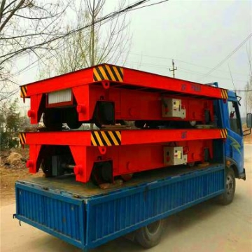 聚陽(yáng)電動(dòng)地平車(chē) 蓄電池轉(zhuǎn)向電動(dòng)平板車(chē) 重型設(shè)備運(yùn)輸車(chē)