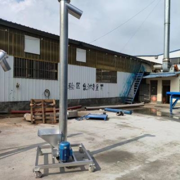 219管徑螺旋輸送機304不銹鋼絞龍輸送機顆粒物料輸送設備