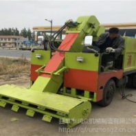 一遍過去干凈牛羊場清糞車 牲畜糞便清掃車