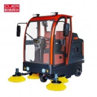 歐潔羿爾 OJER 全封閉駕駛式掃地機(jī) 電動(dòng)掃地車(chē) 道路清掃車(chē) 噴霧掃地吸塵 ***