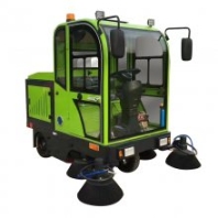 封閉式掃地車(chē) 駕駛式掃地機(jī)工廠車(chē)間電動(dòng)吸塵物業(yè)道路垃圾清掃車(chē)