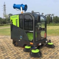 程煤 座駕掃地車 工業(yè)商場掃地專用 粉塵樹葉電動清掃車