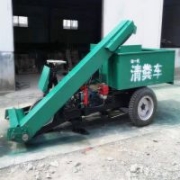 小型牛場(chǎng)糞污清掃車 18馬力小型自走式清糞車 潤豐 二立方糞便清掃車