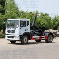 12方勾臂環(huán)衛(wèi)垃圾清運(yùn)車 適用于工礦垃圾運(yùn)載 動力強(qiáng)勁