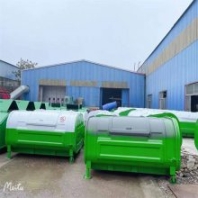 碳鋼垃圾廂 勾臂垃圾箱 戶外環(huán)衛(wèi)垃圾桶 掛車用垃圾斗