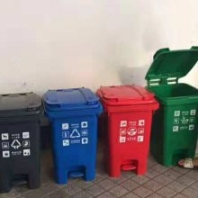 遵義60升分類垃圾桶 環(huán)衛(wèi)垃圾桶 路邊垃圾箱價(jià)格