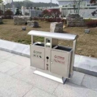 不銹鋼戶外多分類垃圾桶商場環(huán)保果皮箱 公共垃圾收集箱子