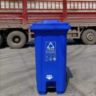 襄樊襄陽(yáng)塑料垃圾桶環(huán)衛(wèi)垃圾桶120升垃圾桶戶外掛車(chē)