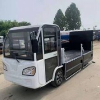 奧萊電動垃圾轉運車 垃圾桶轉運車 電動液壓尾板車