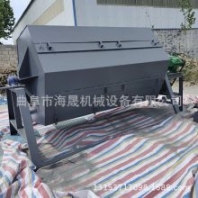 焚燒爐垃圾金屬去雜質(zhì)六角拋光機 海晟火燒鐵滾筒除銹研磨機