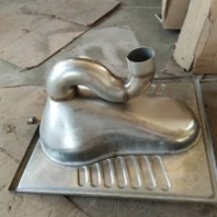 四凱供應(yīng)公園衛(wèi)生間用便盆 水沖蹲便器 可帶反水彎